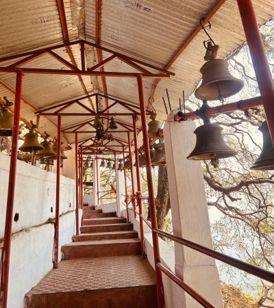 Golu Devta Temple Ghorakhal Entrance